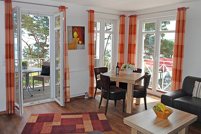 Komfort-Appartement Sommerwind in der ''Villa Helene'' - an der Binzer Strandpromenade
