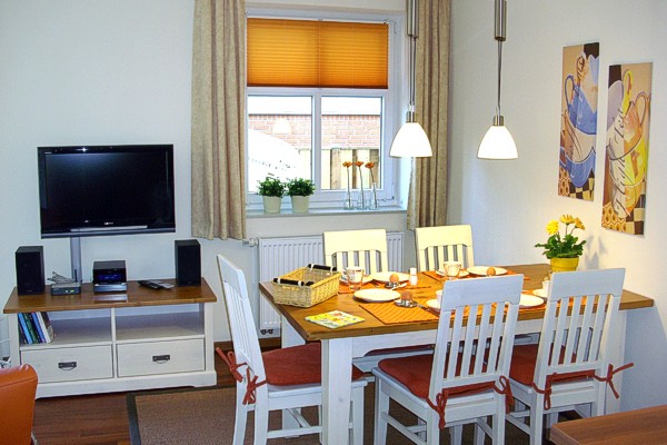 Essecke im Wohnraum