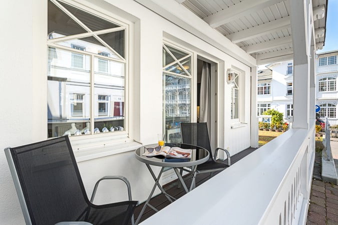 Appartement 16 - 1. Balkon / überdachte Terrasse