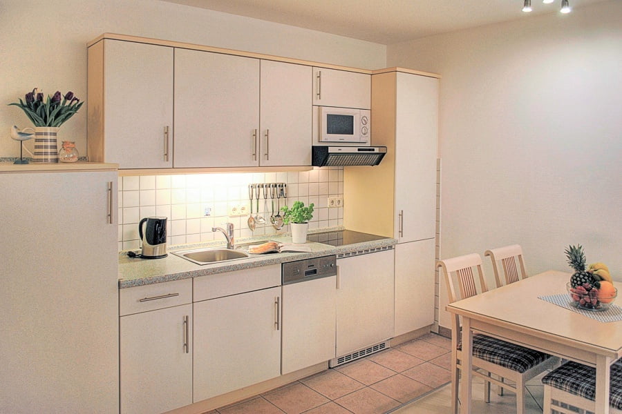 Appartement 26 - Essplatz und Küche