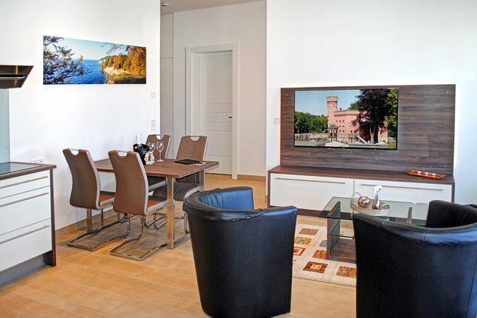 Villa Poseidon App. 21 - Wohnraum