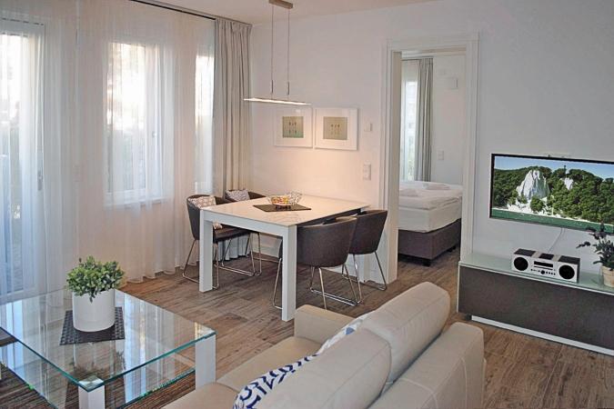 Villa Poseidon, Appartement 5 - Wohnraumansicht