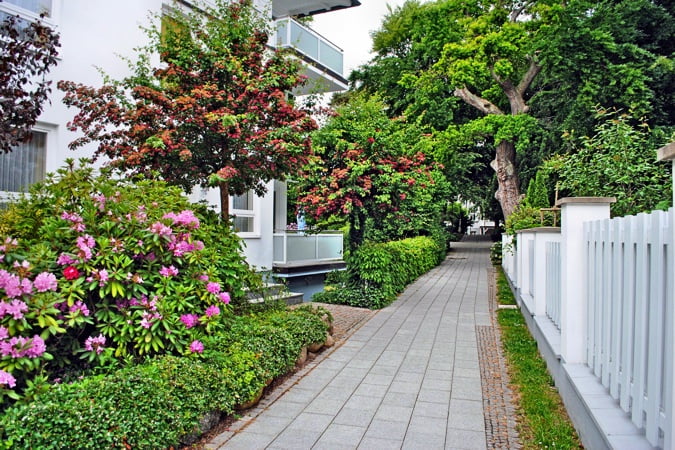 Residenz am Kurpark - gepflegte Außenanlagen