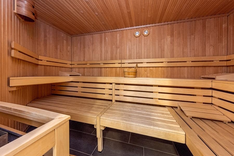 Hauseigene Sauna in der Residenz