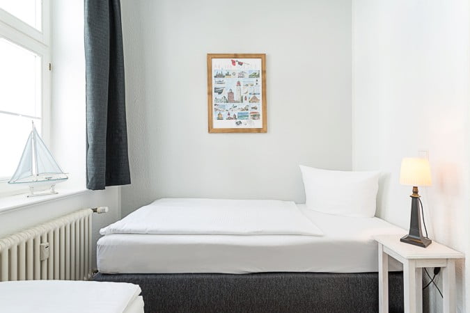 2. Schlafzimmer mit Einzelbetten