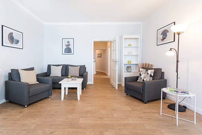 Appartement 7 - Wohnraumansicht