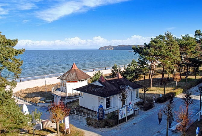 herrlicher Ostseeblick vom Balkon