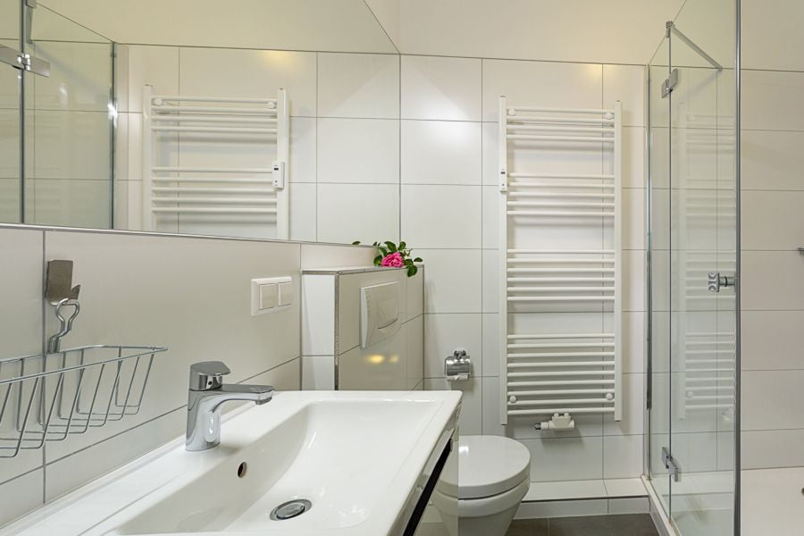 Fewo ''Glücksoase'' - 1. Bad mit Dusche