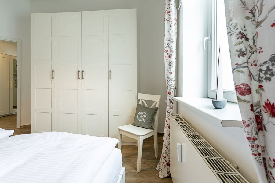 Fewo ''Glücksoase'' - Schlafzimmer 1 Ansicht