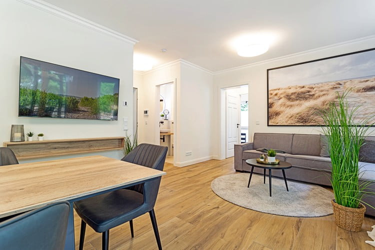 Villa Chloe - Fewo App. 3 - Wohnarumansicht