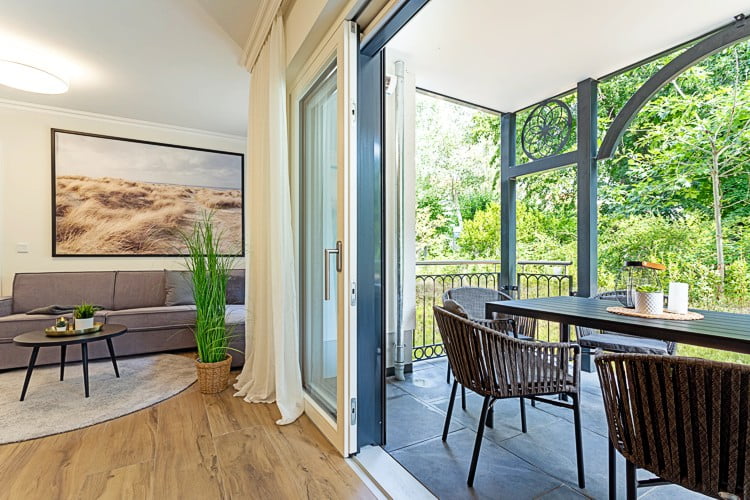 Villa Chloe - Fewo App. 3 - Terrassenausgang