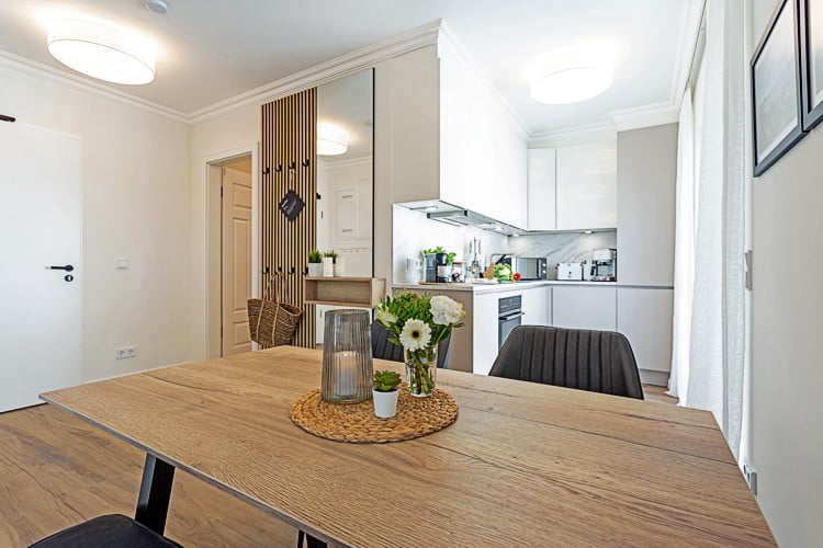 Villa Chloe - Fewo App. 4 - Essplatz und Küche