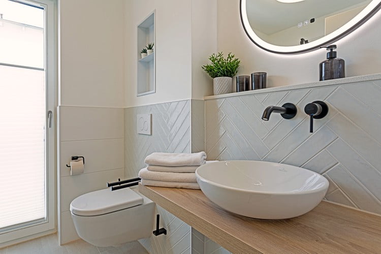 Villa Chloe - Fewo App. 5 - Badezimmer