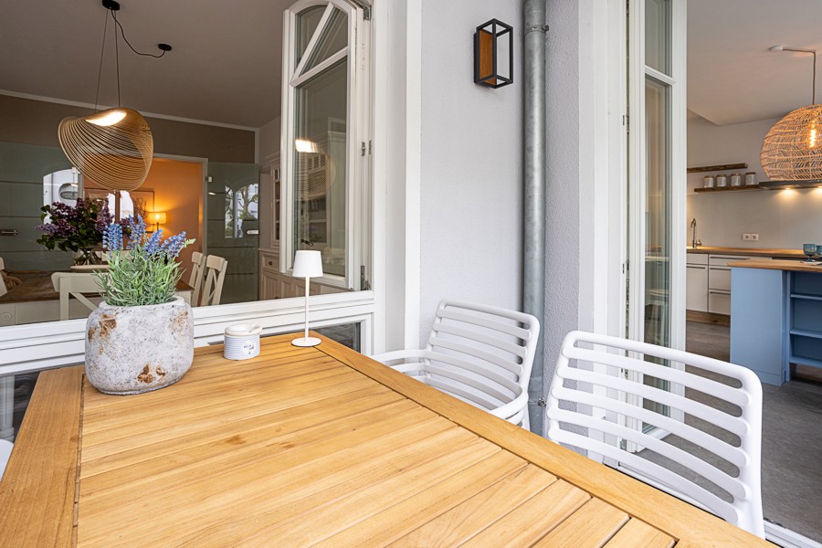 Villa Fabiola - Appartement 1 - Balkonansicht