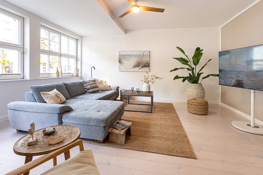 Villa Fabiola - Appartement 1 - gemütliche Sitzecke im Wohnraum