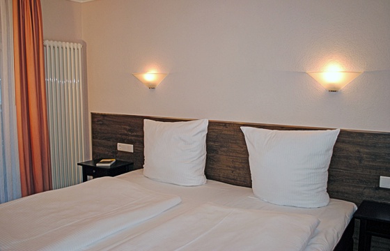 Schlafzimmer im Appartement 'Strandgut' in der Villa ''Gudrun'' Binz