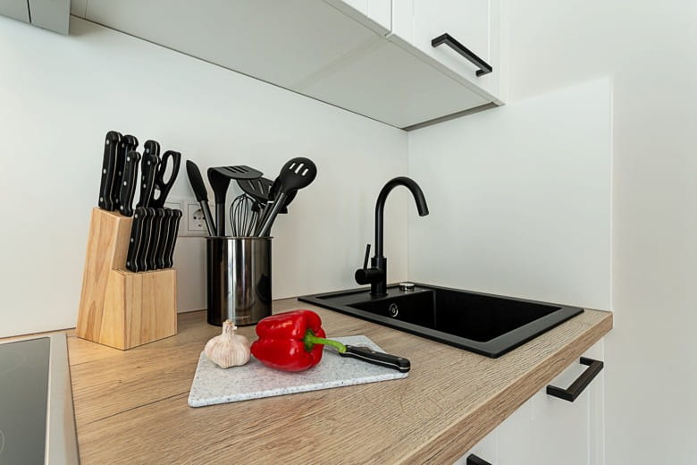 Villa Vesta Appartements EG - Küche Detail