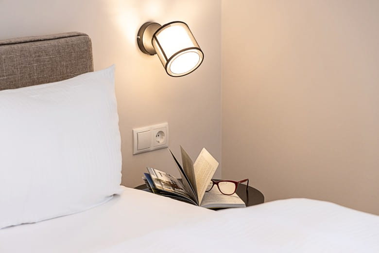 Villa Vesta Appartements EG - Schlafzimmer Detail