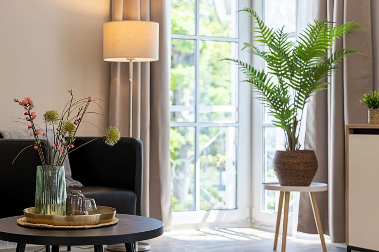 Villa Vesta Appartements EG - Wohnraum Details