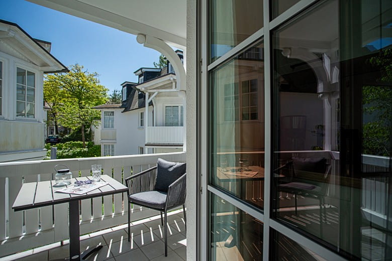 Villa Vesta Appartements 1. OG - Balkonausgang