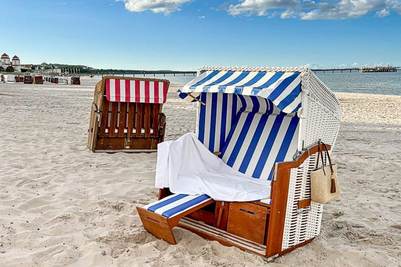 Fewo 4 ''Inseltraum'' - eigener Strandkorb am Ostseestrand