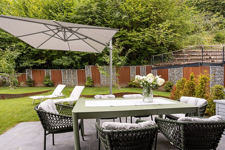 Fewo 4 ''Inseltraum'' - Terrasse und Garten